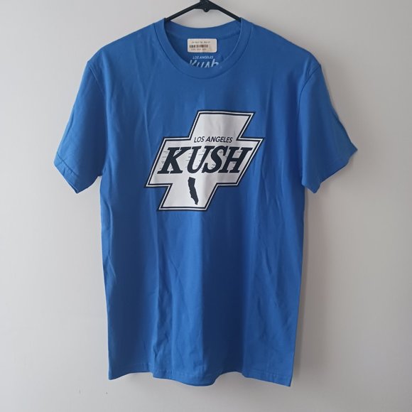 T Shirt Cotton Los Angeles CA LA Kush Dispensary Adult Size S Small NWT New - Picture 2 of 5